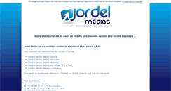 Desktop Screenshot of jordel-medias.com